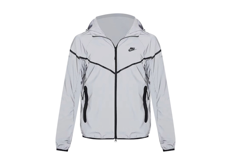 Nike Tech Woven Flash Jacket Reflect Zilver