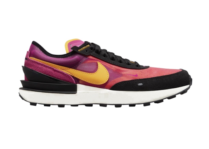 Nike Waffle One Active Fuchsia Zwart