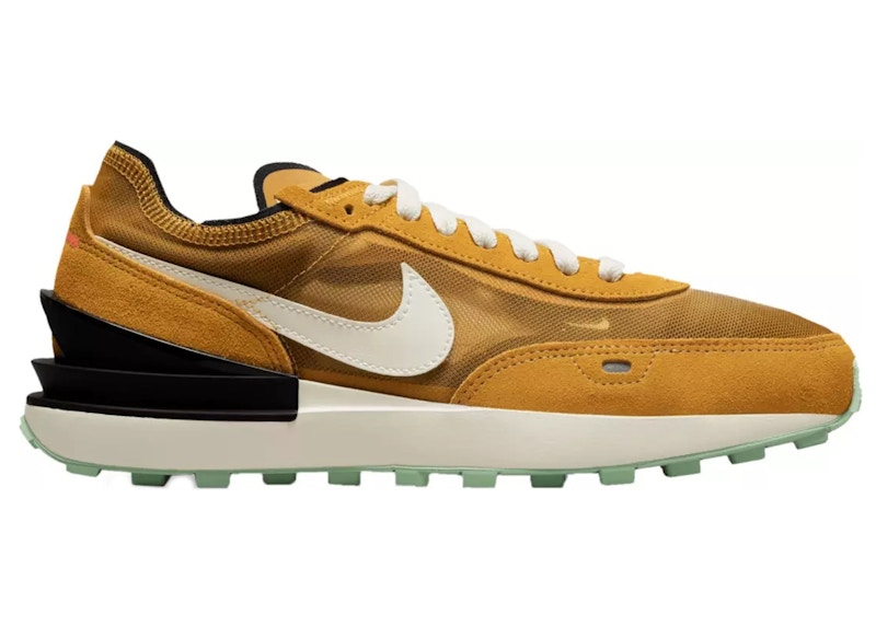 Nike Waffle One Suede Phantom Zwart