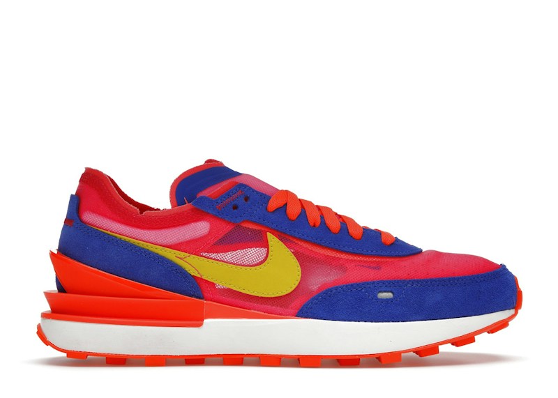 Nike Waffle One Racer Hyper Blauw