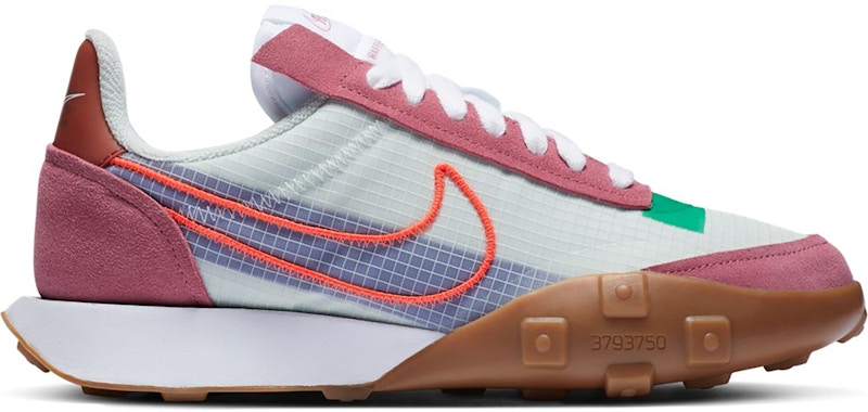 Nike Waffle Racer 2K Desert Berry Zilver