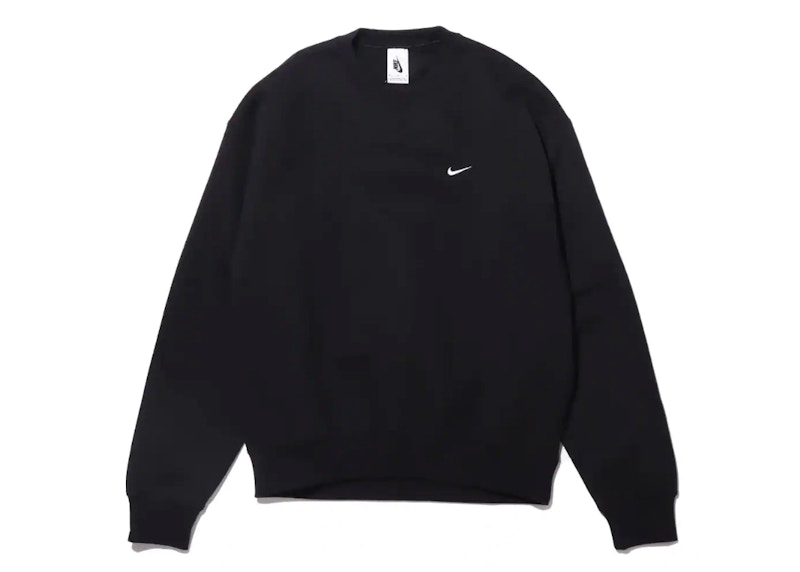 NikeLab Fleece Crew Zwart
