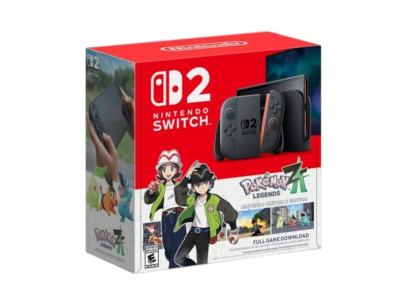 Nintendo Switch 2 Console and Pokemon Legends: Z-A Bundle