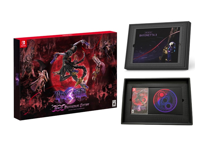 Nintendo Switch Bayonetta 3 Trinity Masquerade Edition Single Video Game