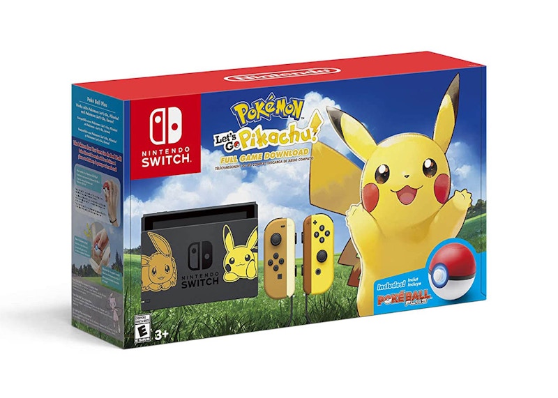 Nintendo Switch Pokémon: Let’s Go Pikachu! Console HACSKFALF