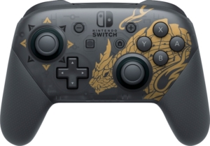 Nintendo Switch Pro Controller Monster Hunter Rise Edition HACAFSSKN