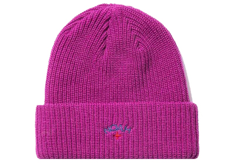 Noah Core Logo Beanie Light Paars