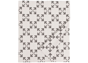 OFF- Arrows Pattern Table Runner Grijs
