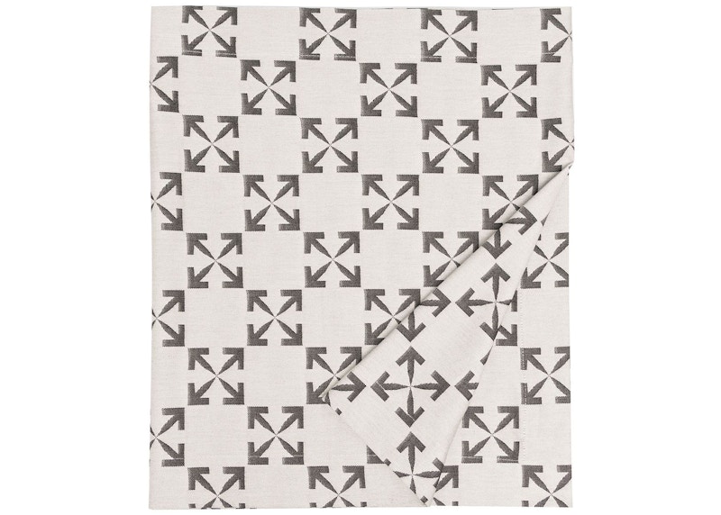 OFF- Arrows Pattern Table Runner Grijs