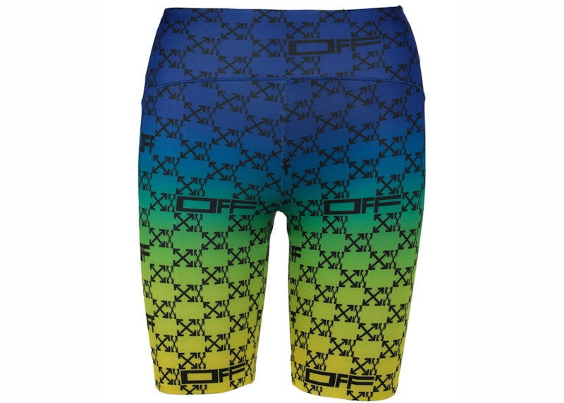 OFF- Athletic Monogram Shorts Multi Multicolor