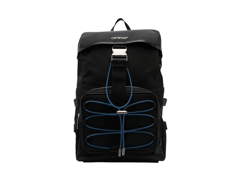 OFF- Courrie Flap Backpack Zwart