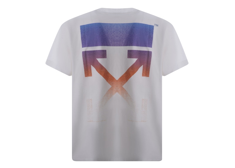 OFF- Gradient Arrows T-Shirt Wit