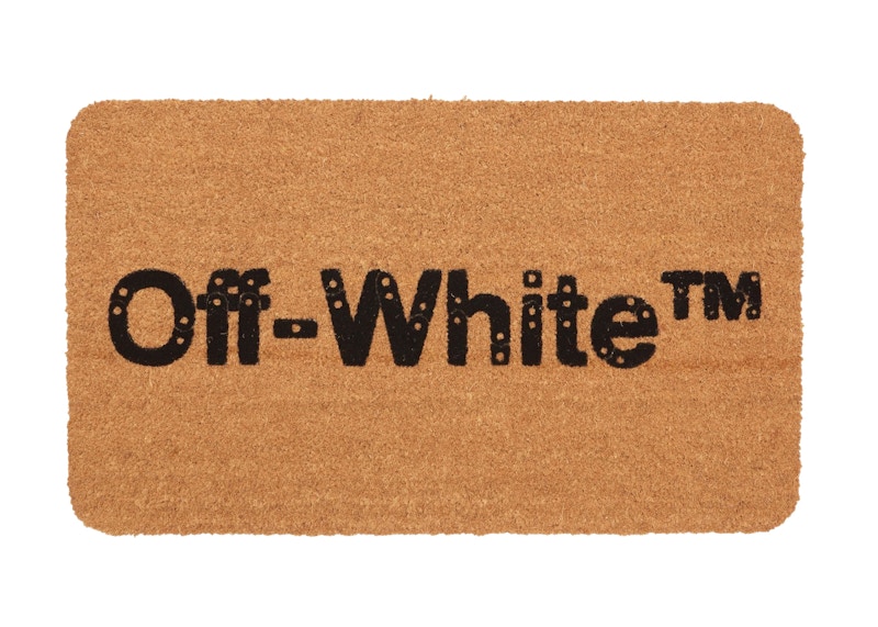 OFF- Logo Print Doormat