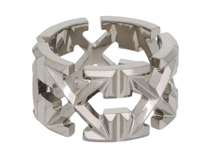 OFF- Multi Arrow Ring Zilver