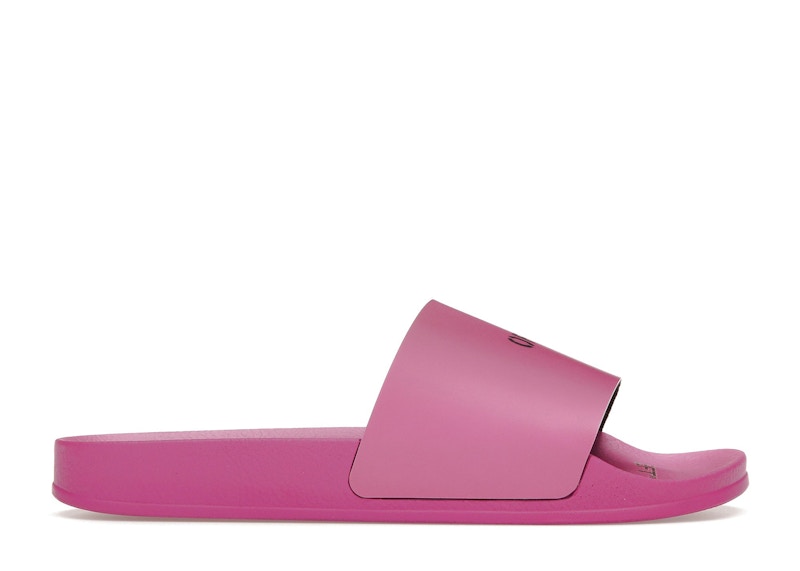 OFF- Pool Slides Fuchsia Paars
