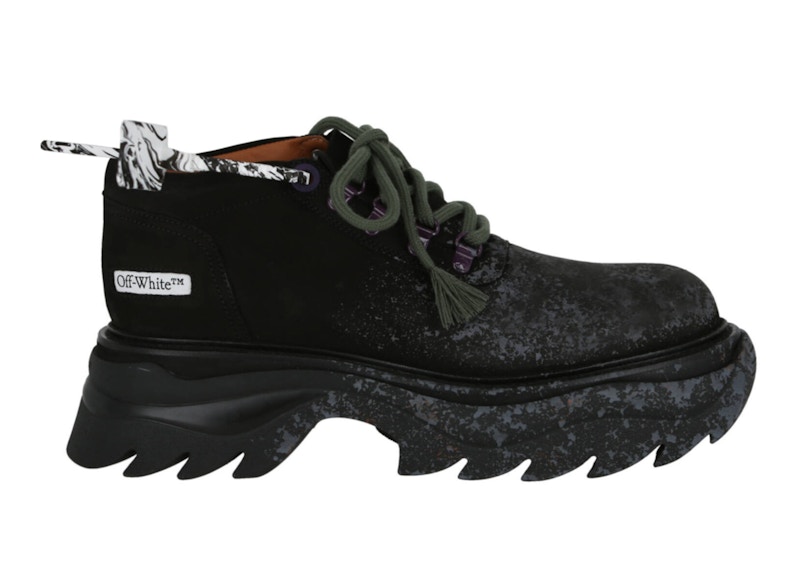 OFF- Rigid Sole Sneaker Zwart