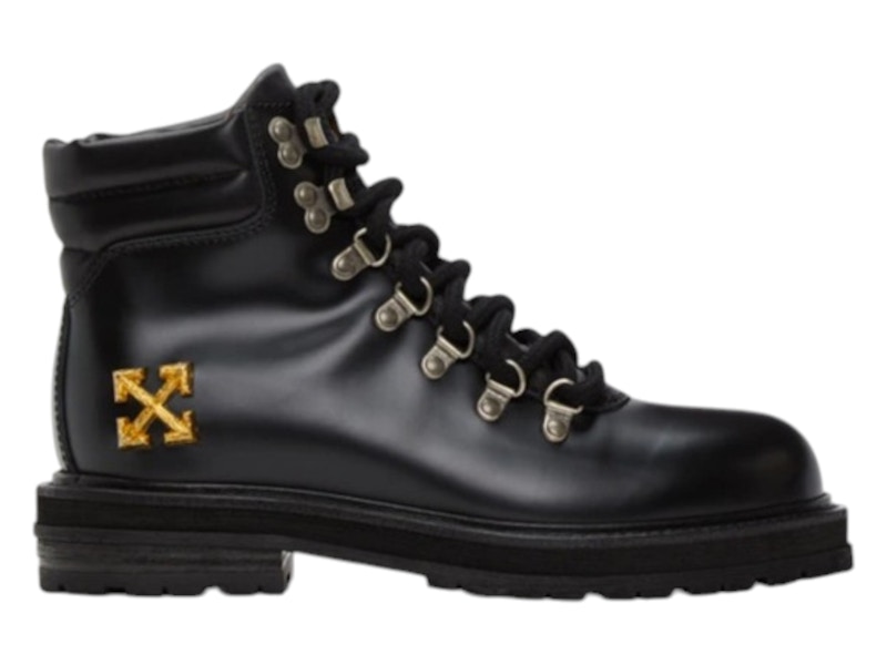 OFF- Sponge Laceup Boot Zwart