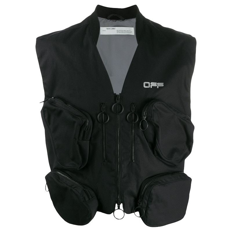 OFF- Tactical Multipocket Vest Zwart