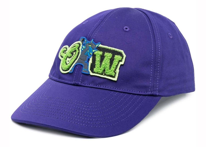 OFF- Varsity Baseball Cap Paars