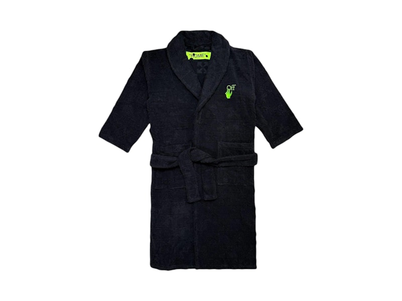 OFF- x ICA Bath Robe Zwart