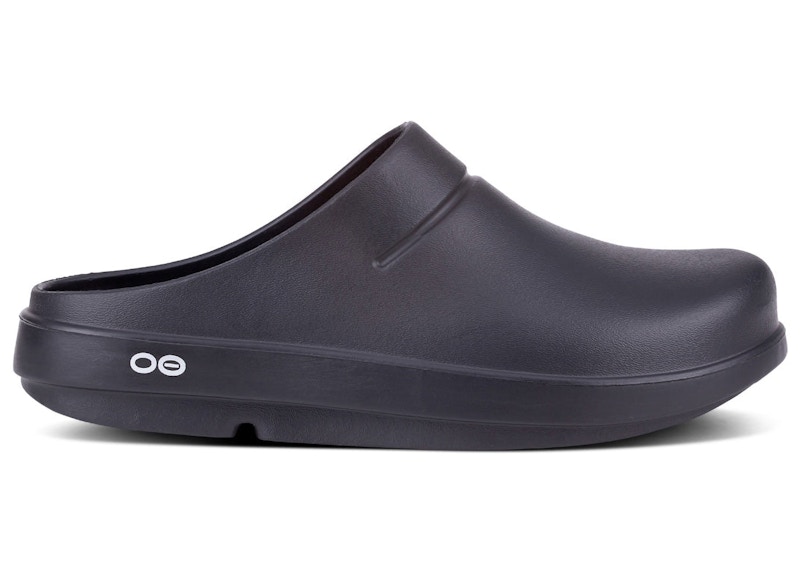 OOFOS OOcloog Clog Zwart