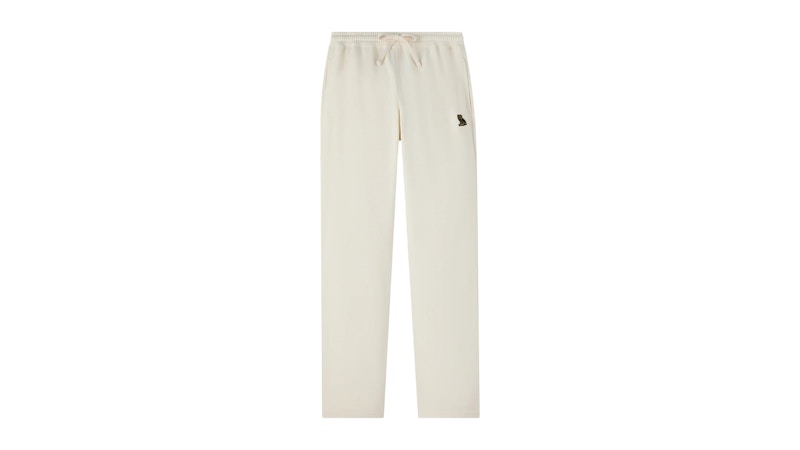 OVO Classic Open-Hem Sweatpant Ivory Wit