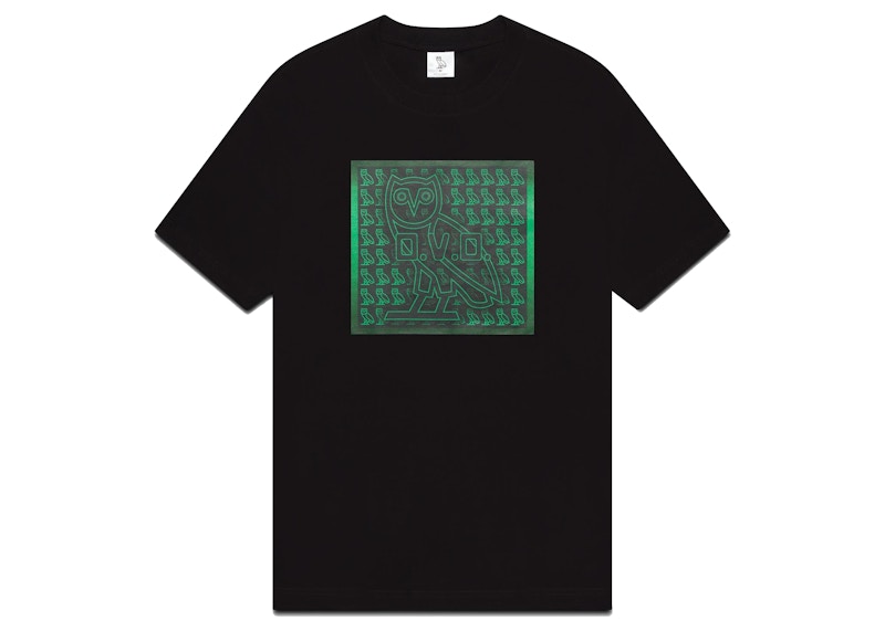 OVO Code Owl T-shirt Zwart