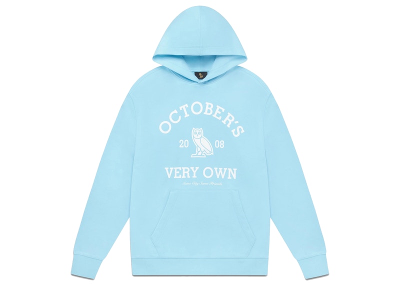 OVO Collegiate Hoodie Light Blauw