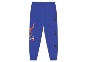 OVO Jurassic Park Raptor Sweatpant Raptors Paars
