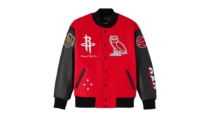 OVO NBA Houston Rockets Varsity Jacket Rood
