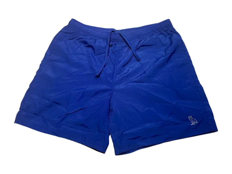 OVO Nylon Running Shorts Blauw
