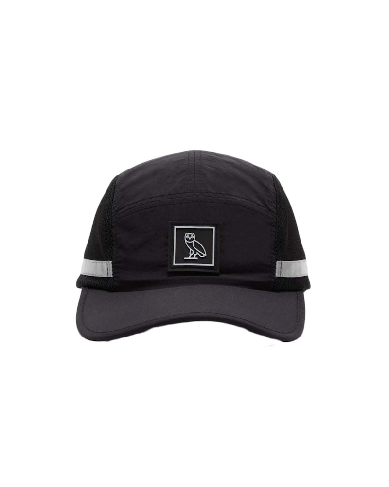OVO Nylon Wind-Tech Cap Zwart