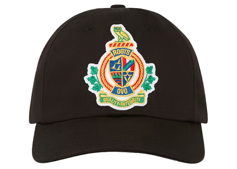 OVO Roots Crest Sportcap Zwart