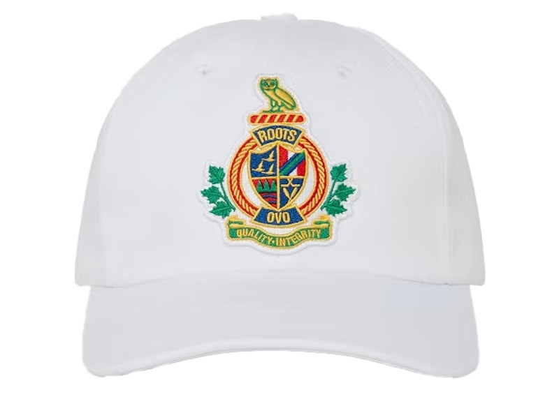 OVO Roots Crest Sportcap Wit