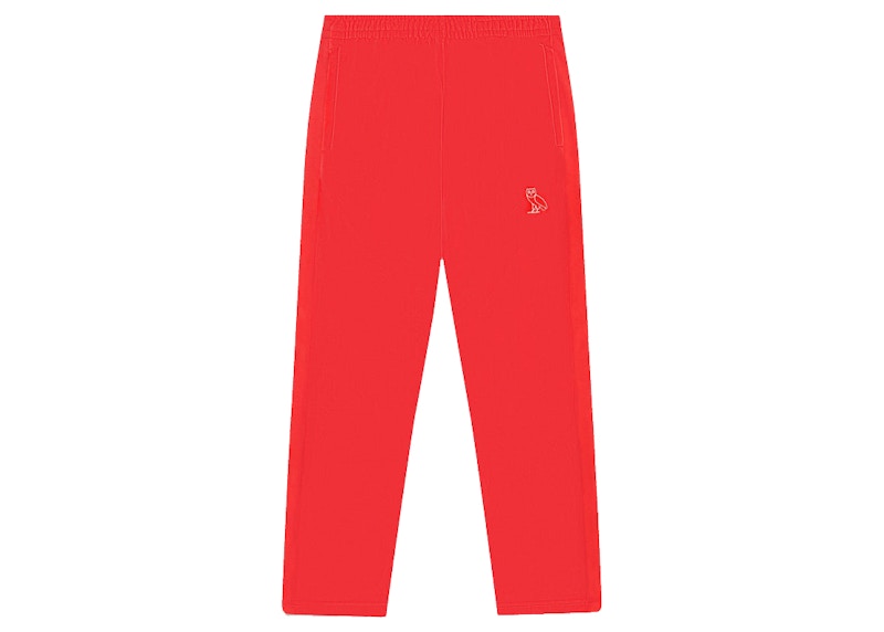 OVO Velour Pant Rood