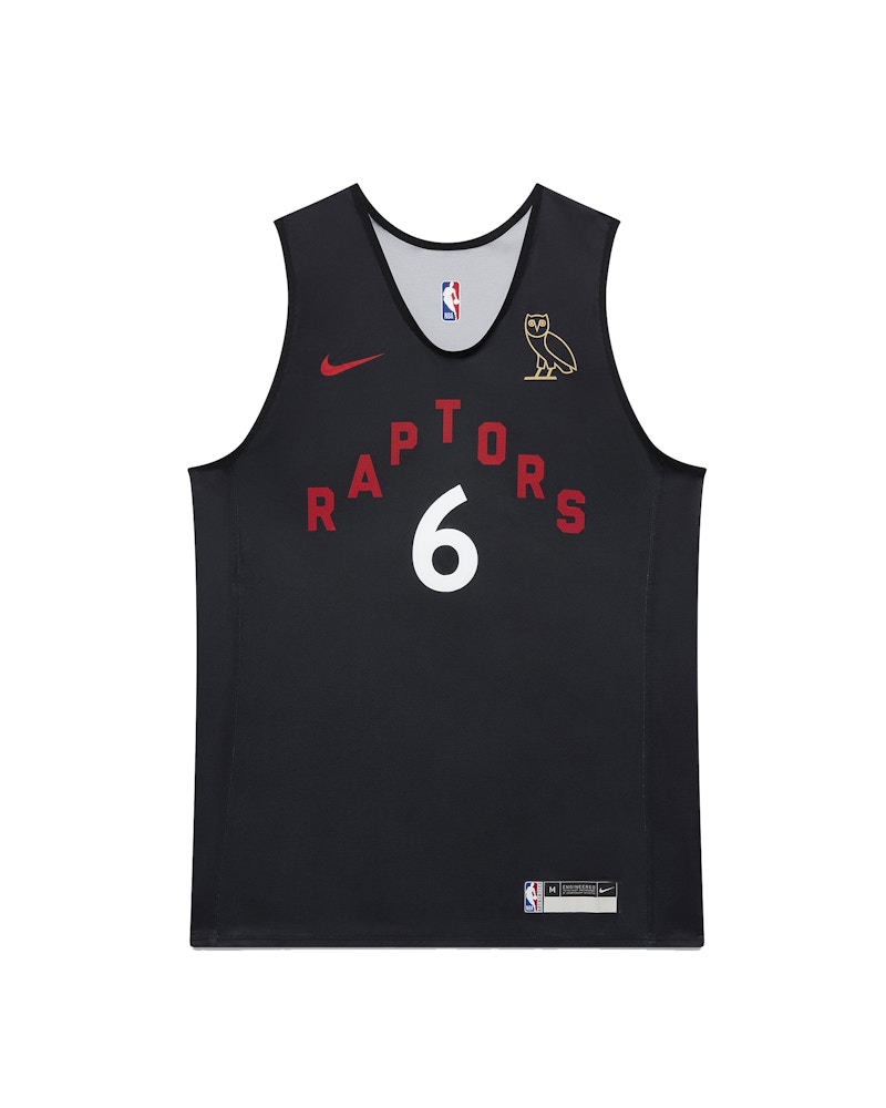OVO x Raptors Practice Jersey Zwart