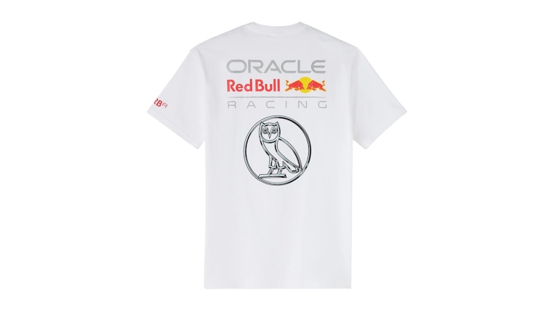 OVO x Bull Racing Paddock T-shirt Wit