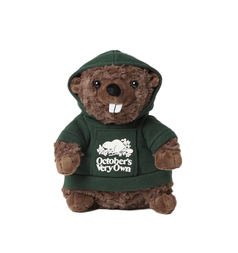 OVO x Roots Beaver Bear Plush Groen
