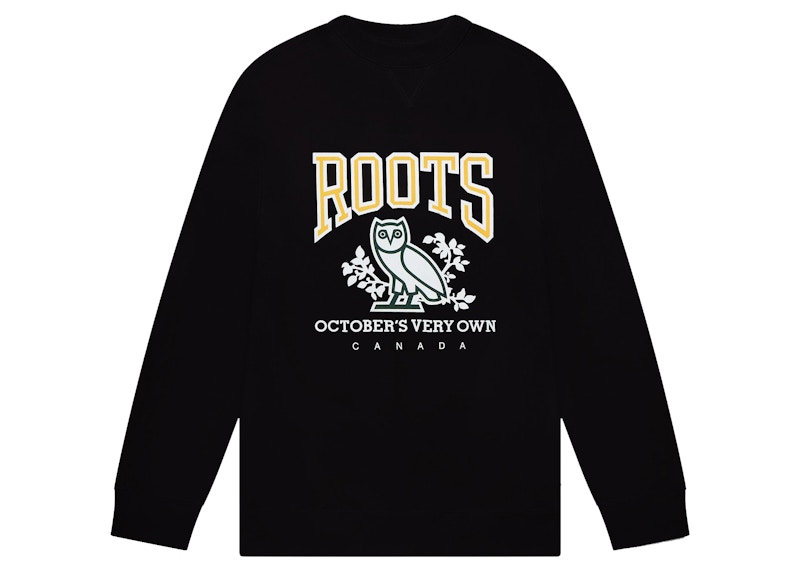 OVO x Roots Crewneck Zwart