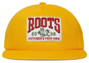 OVO x Roots Trucker Cap Geel