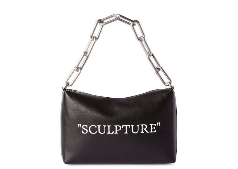 Off- Block Quote Pouch Zwart