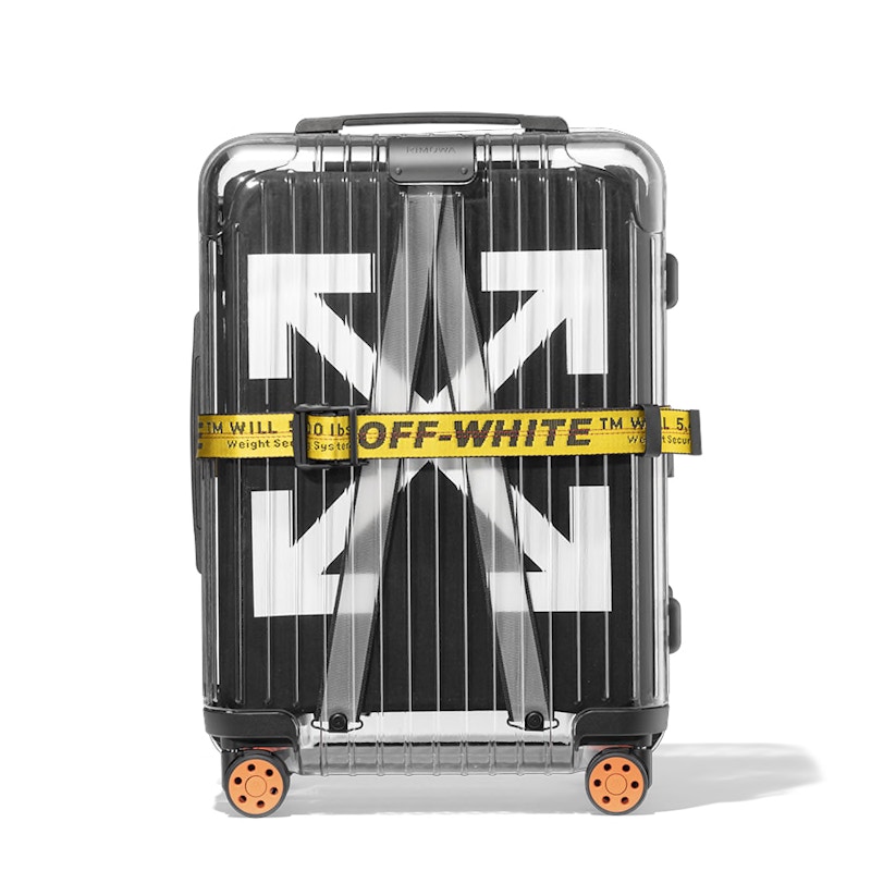 OFF- Rimowa See Through 36L Case Zwart
