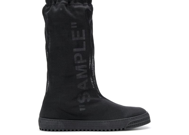 Off- Sample Boot FW18 Zwart