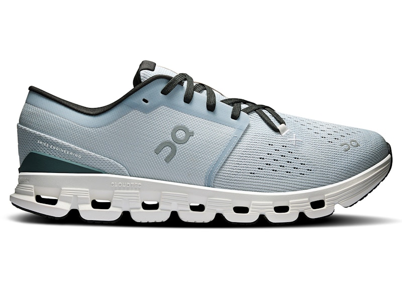 On Running Cloud X 4 Glacier Stone Glacier/stone