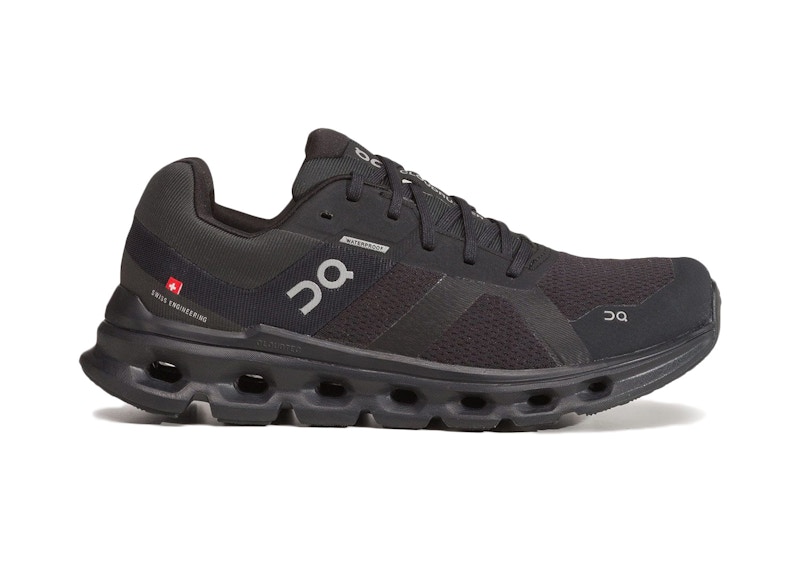 On Running Cloudrunner Waterproof Zwart