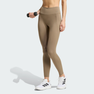 Optime Lange Workoutlegging Khaki