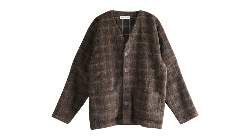 Our Legacy Logo Cardigan Dorf Check