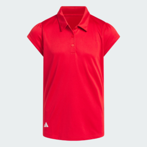 PERFORMANCE POLOSHIRT MEISJES Rood