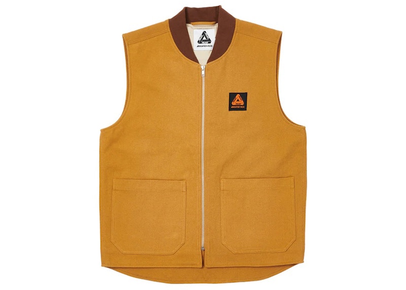 Palace AMG 2.0 Work Vest Caramel Bruin