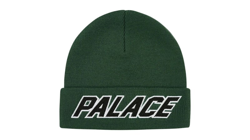 Palace Athlique Team Beanie Racey Groen